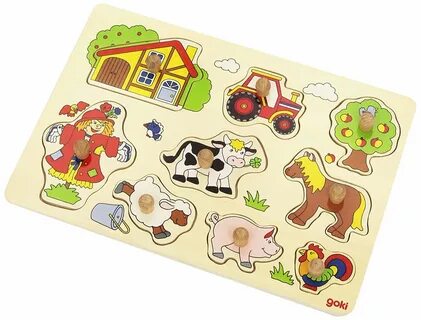 Игра пазлы деревянные