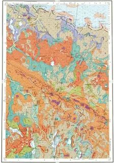 Геологическая карта лист p 49