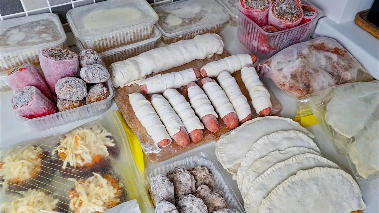 Закуски полуфабрикаты