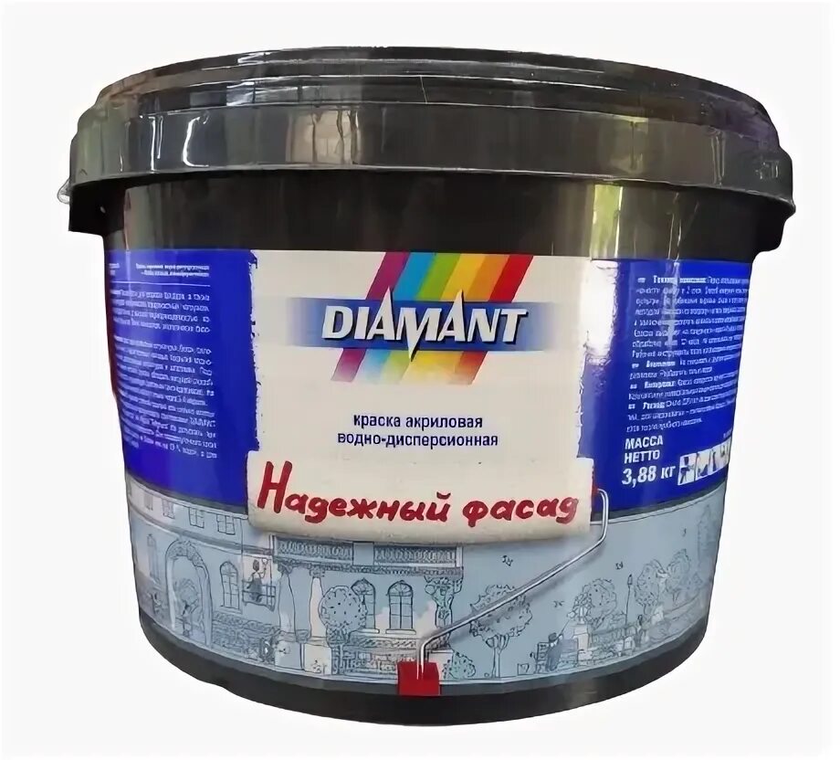 Краска diamant акриловая. 5кг отзывы. 0л, 8017. Краска диамант фасад. Краска диамант фасад.