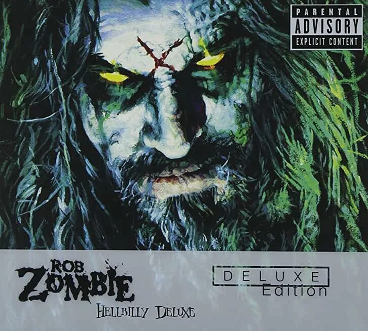 Альбом роба. Обложка альбома rob zombie--1998 hellbilly deluxe.