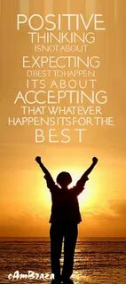 Positive thinking