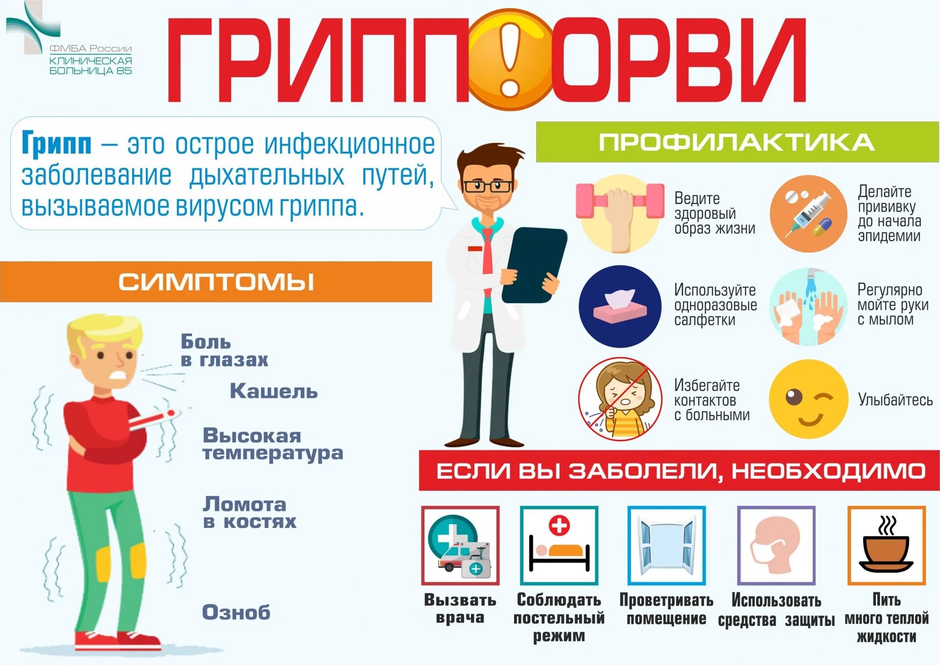 Как избежать инфекционных заболеваний