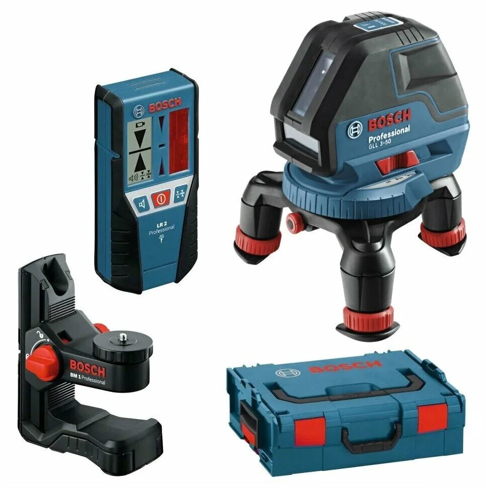 Лазерный нивелир Bosch professional. Лазерный уровень самовыравнивающийся Bosch GLL 3-80 P professional + BM 1 professional + LR 2 professional. Лазерный уровень Bosch GLL 2-50. Лазерный уровень самовыравнивающийся Bosch GLL 3-50 professional + l-Boxx 136 + BM 1 professional + LR 2.