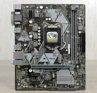 Материнская плата asus b360m k