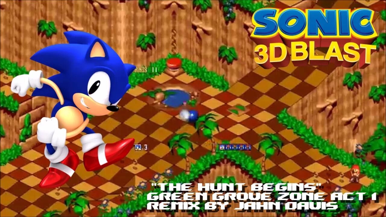 Соник бласт на андроид. Sonic 3d Blast. Sonic 3d Blast Remake. Соник 3д Бласт Грин Хилл. Sonic 3d Blast уровни.