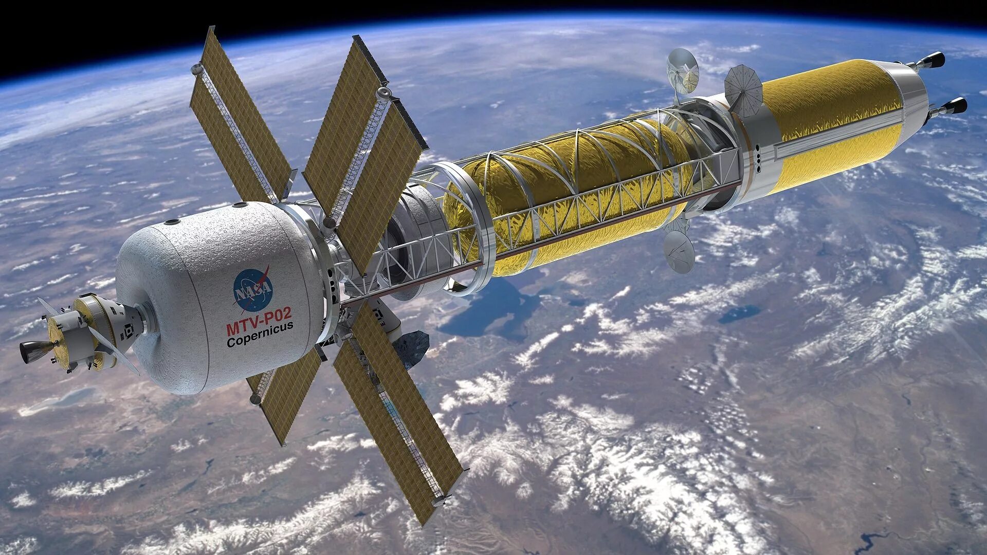 Космическая ракета спутник