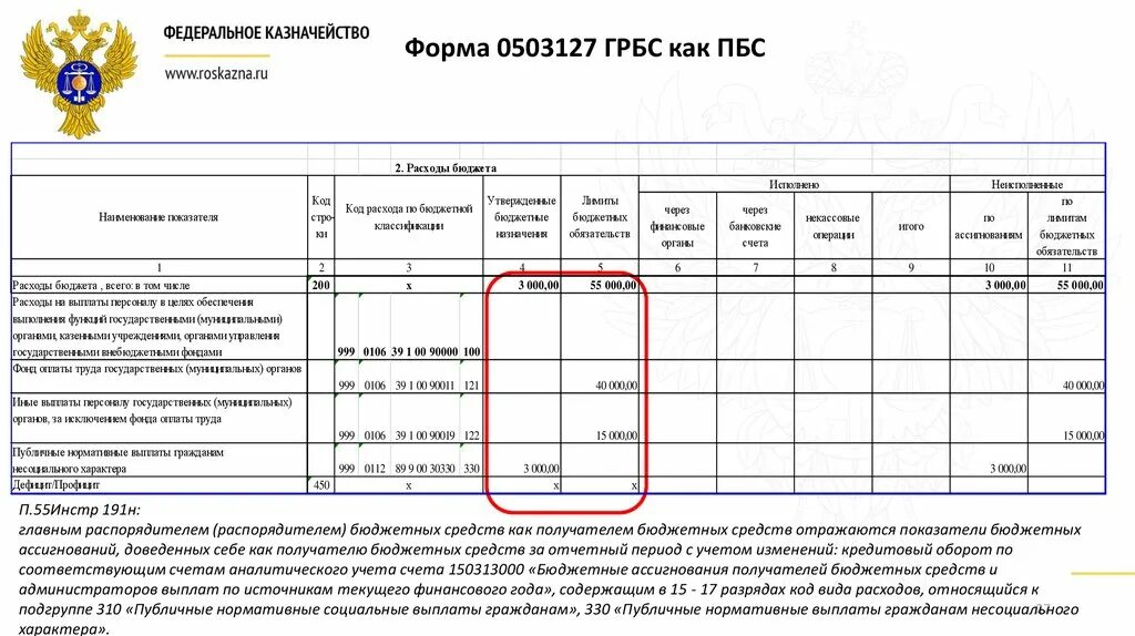 Формы бюджетной отчетности. Образец ф 0503127. Порядок заполнения формы. Формочка заполняется форма.