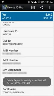Current device id