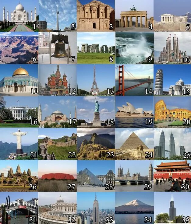 World famous places. World famous landmarks. Famous Sights of the World. Countries and landmarks. World most famous Sights.