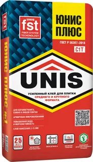 Юнис плиточный клей инструкция