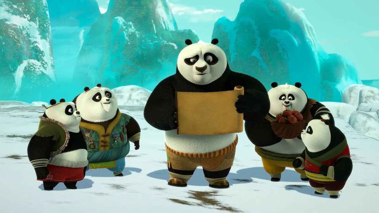 Kung fu panda 4 in english