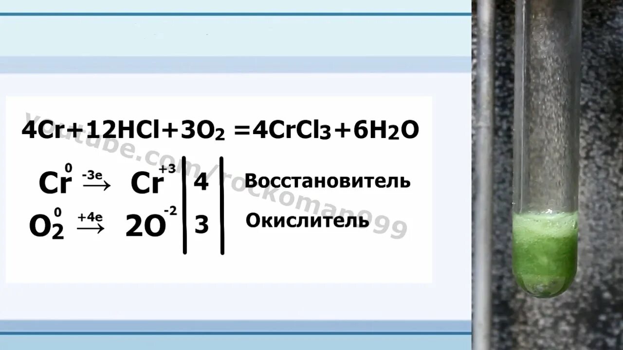 Cl2 h2o hcl hcl овр