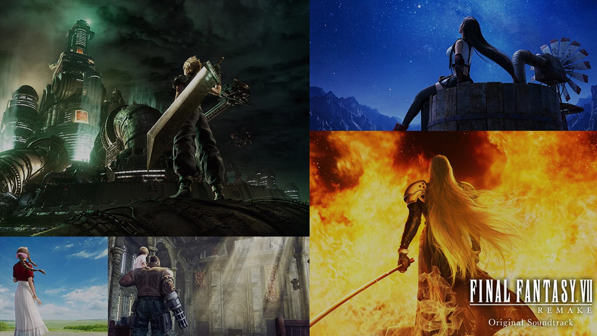 Final fantasy 9 ost. Fantasy 7 оригинал и ремейк. Final fantasy 7 remake ost. Финал саундтреки. Финал фэнтези 7 ремейк обложка.