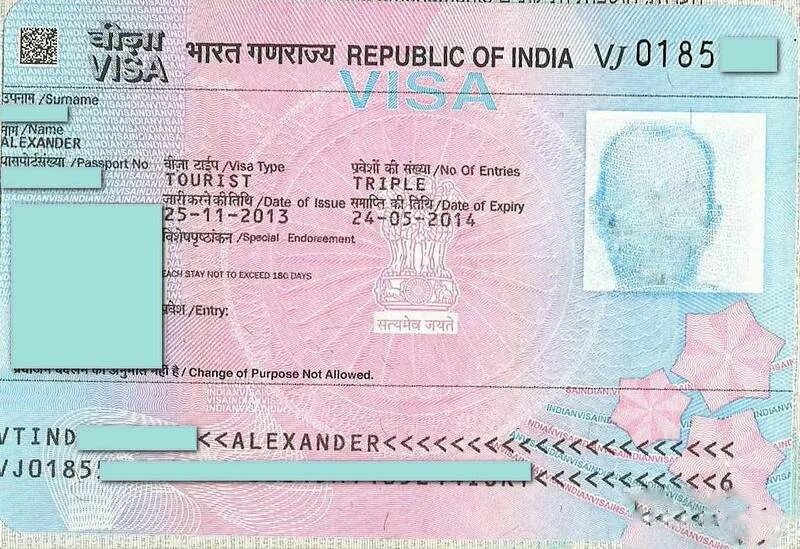 В индию нужна виза для россиян 2024. Виза в Индию. Индийская туристическая виза. Как выглядит виза в Индию. Виза в Индию для россиян.