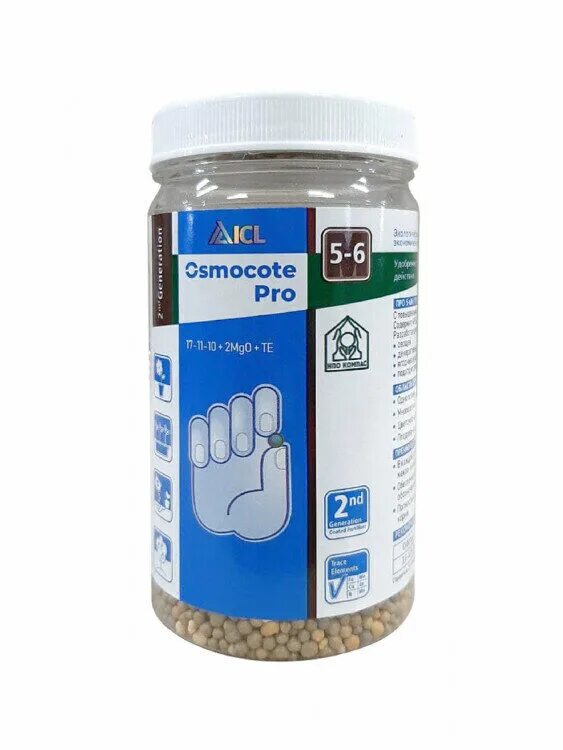 Осмокот про 5 6 мес. Osmocote pro 5-6. удобрение осмокот про 5-6. осмокот про 5-6мес ( 17-11-10), 0,5кг. осмокот про 3-4м 17-11-10.