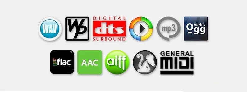 Audio formats