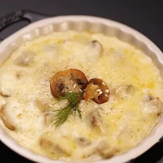 Соус с грибами и сыром