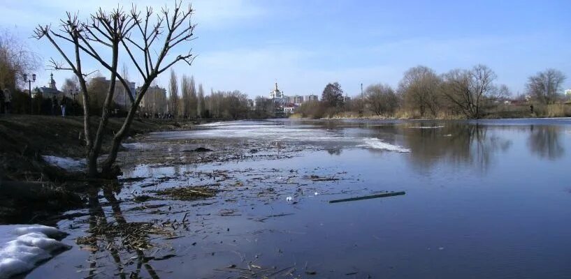 Уровень воды в тамбове сегодня