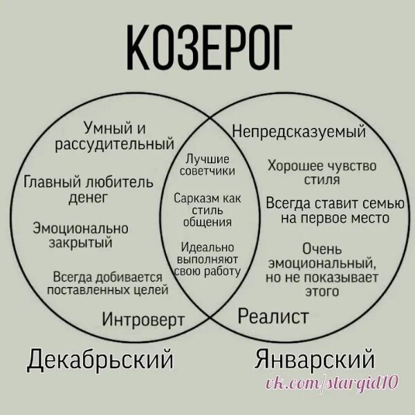 Типы Козерогов. 2 Типа Козерогов. 3 Типа Козерогов. Козероги Тип личности.