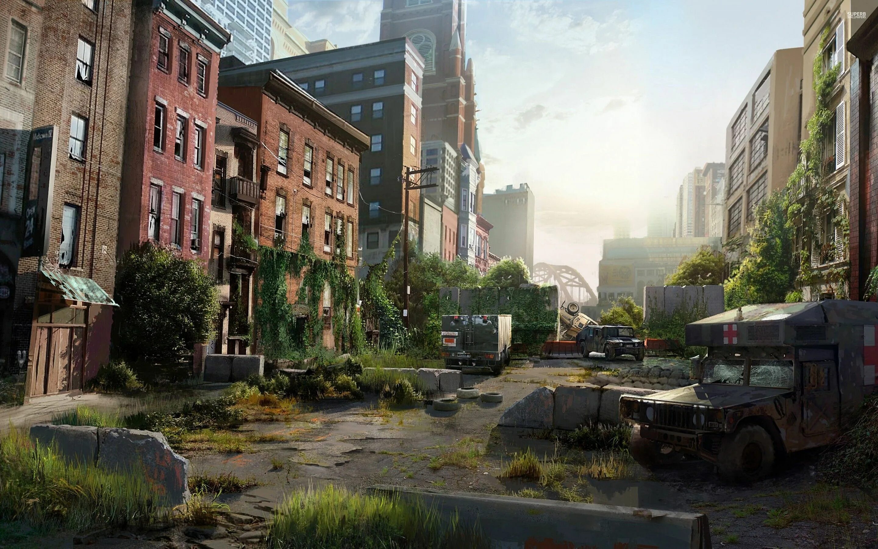 The last of us город. Постапокалипсис the last of us 2. The last of us 2 город. The last of us город заброшенный.