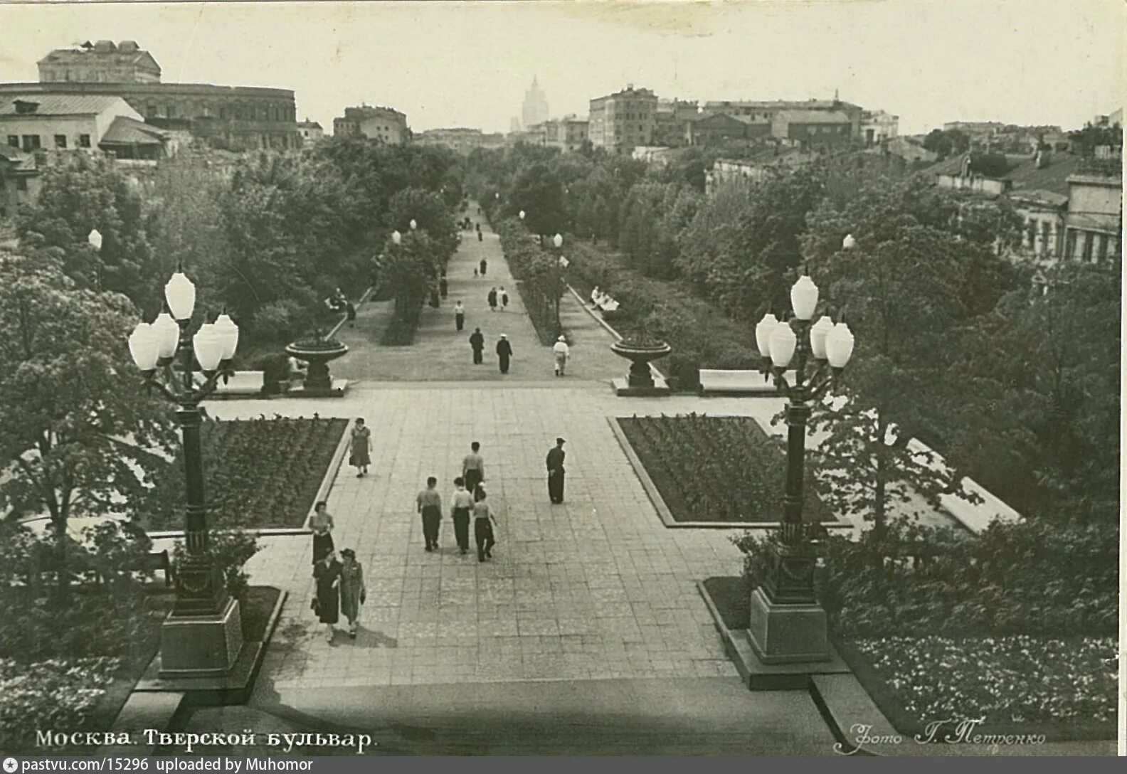 Что было на месте тверского бульвара
