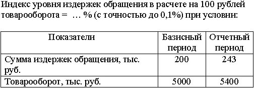 Уровень издержек определяет. Товарооборот и издержки обращения. Показатели издержек обращения. Индекс относительного уровня издержек. Индекс уровня издержек обращения.