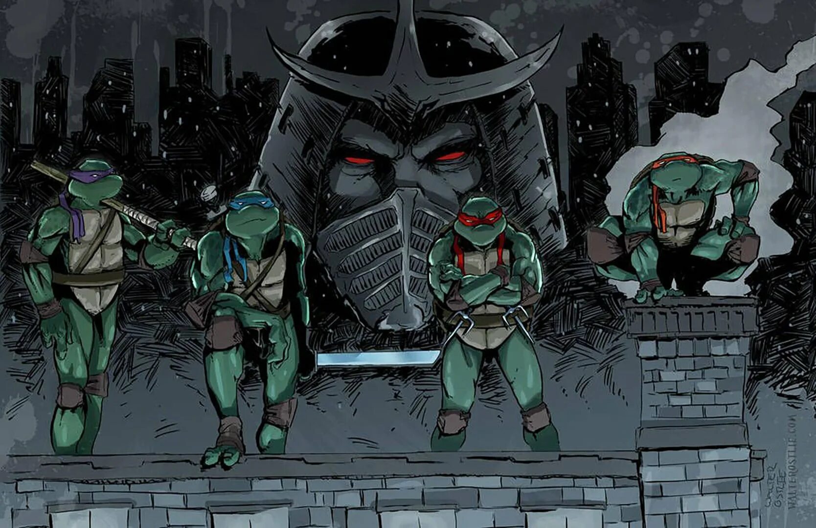 Шреддер черепашки-ниндзя мутанты. Шредер тмнт. Шреддер черепашки ниндзя 1987. Batman vs teenage mutant ninja turtles. Черепашки ниндзя против шредера 2003.