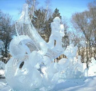 Улица ледяного