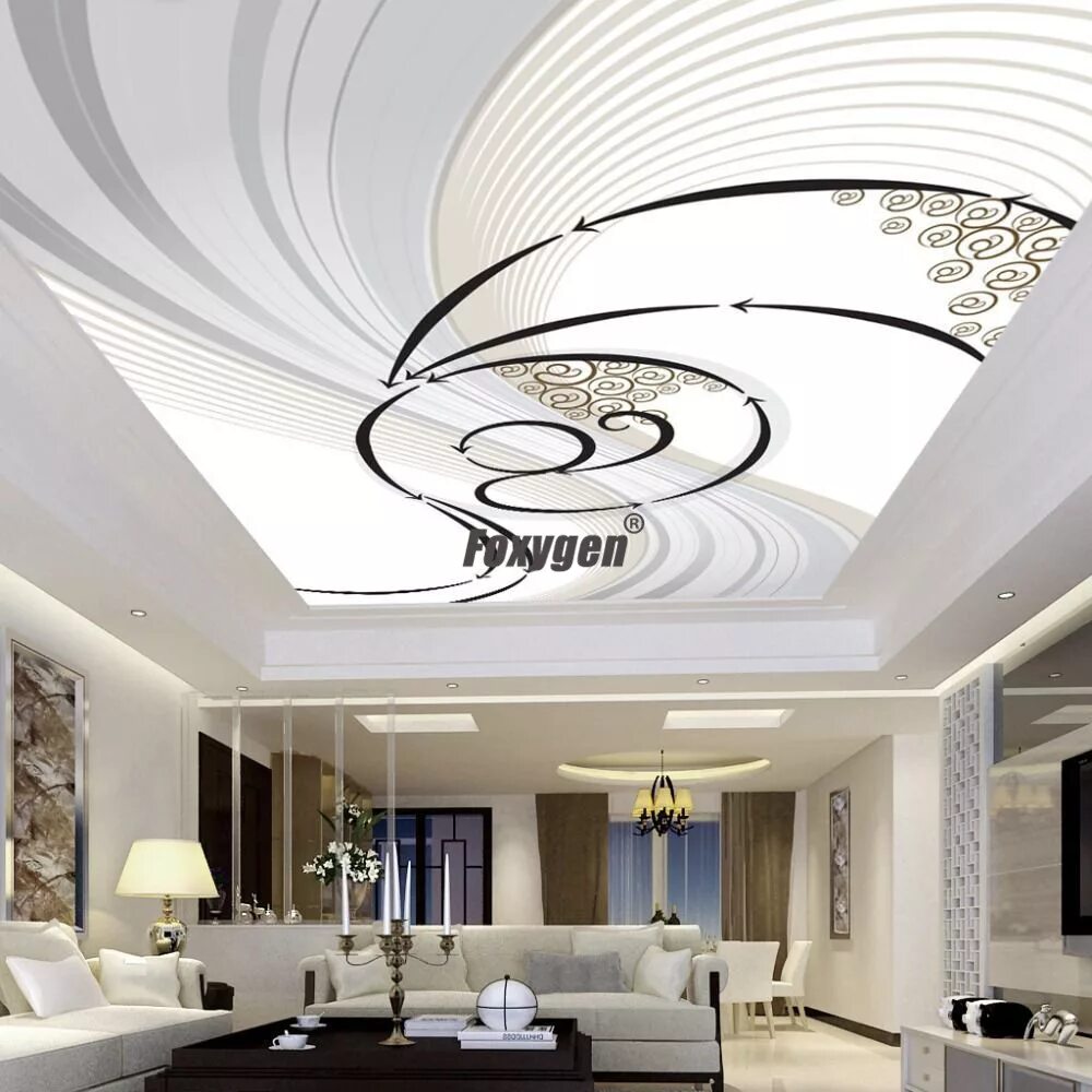 Stretch ceiling. Дизайнерские потолки. Красивые потолки. Шикарные потолки. Подвесной потолок.