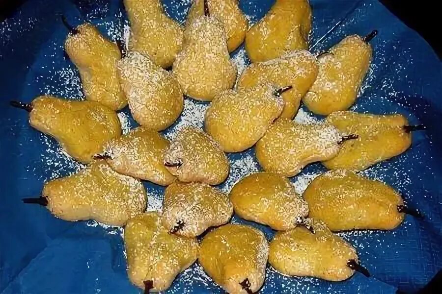 Печенье с грушей
