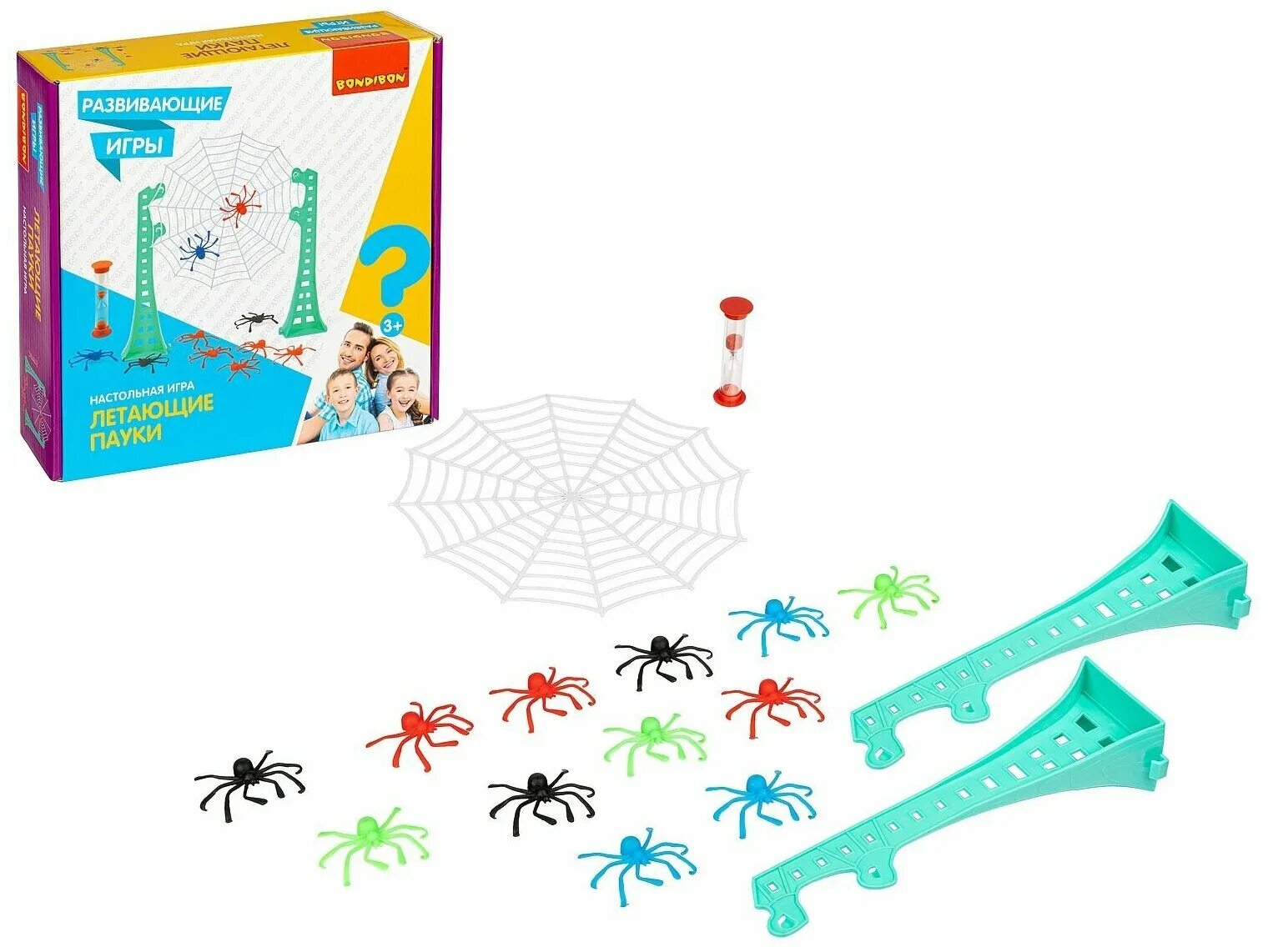 Игра летающие паучки Бондибон. Bondibon паук. Бондибон прыгающие пауки. Настольная игра летающие пауки.