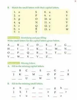 Write the words in small letters