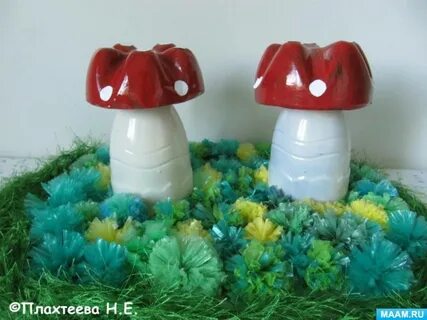 Пластиковые поделки детские