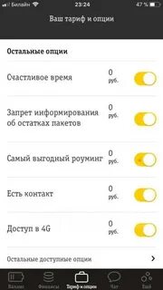 Билайн отключить звонок