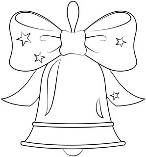 Christmas bell template free printable papercraft templates - Artofit