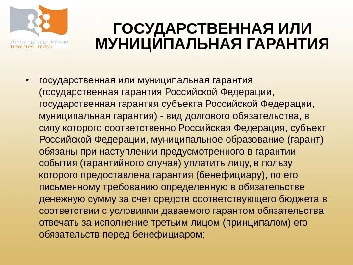 Виды госгарантий. Порядок предоставления муниципальных гарантий. Гарантии по оплате труда работников. Порядок предоставления государственных гарантий. Виды государственных муниципальных гарантий.