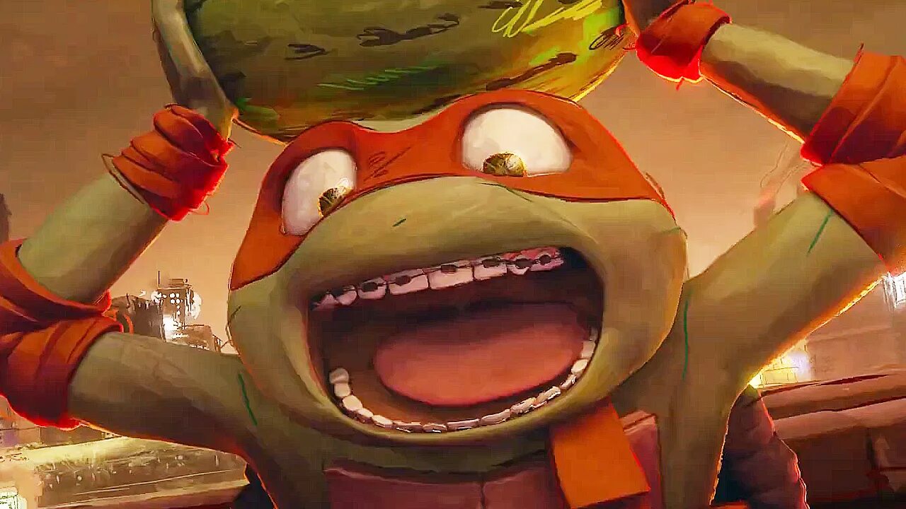 Черепашка 2025 трейлер. Черепашки-ниндзя погром мутантов. tmnt 2025. черепашки ниндзя гриб.