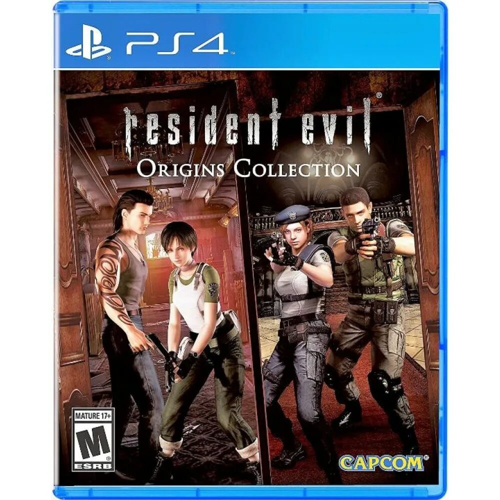 Resident evil collection. Resident Evil Origins collection [ps4, английская версия]. Resident Evil Origins диск на ПС 4. Resident Evil 0 ps4. Resident Evil 1 Remake ps4.