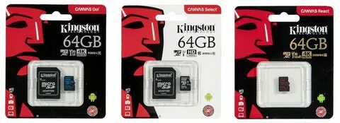 Карта памяти kingston 64gb