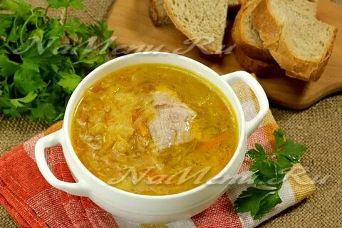 Щи с кислой капустой рецепт со свининой