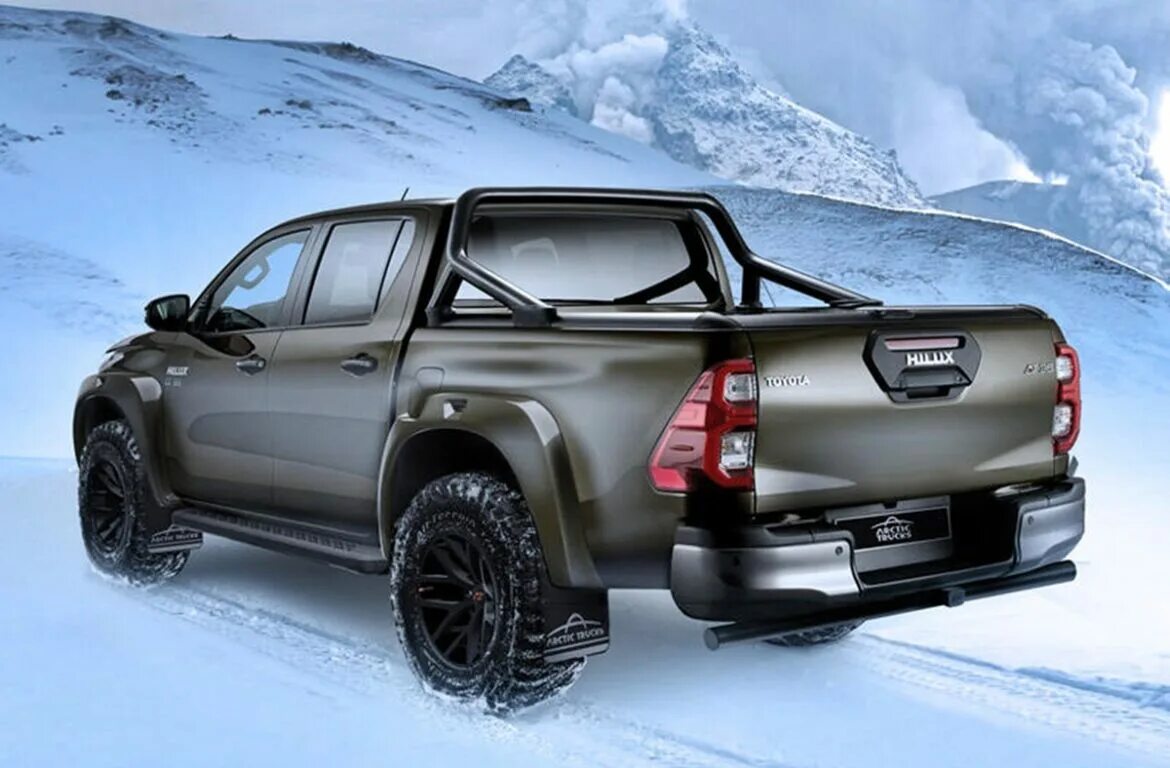 Полный привод хайлюкс. Toyota Hilux Arctic Trucks 2017. Hilux at35. Hilux 2021 Arctic Trucks. Тойота Hilux Arctic Trucks.