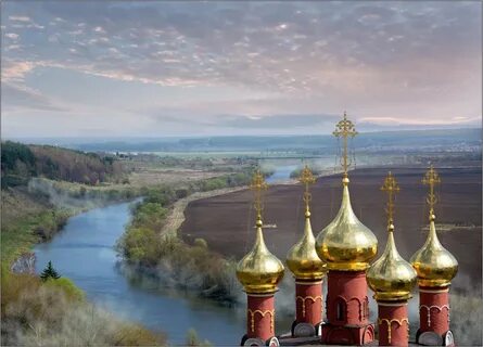 Золотые маковки церквей над рекою песня слушать