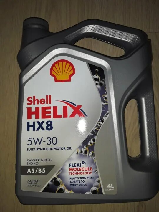 Масло shell 5 в 30