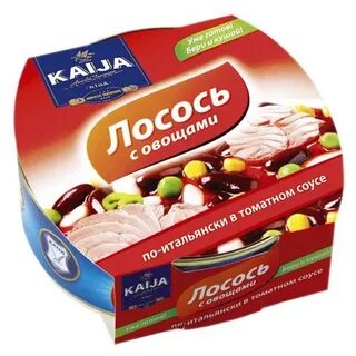 Рыбная консерва с овощами