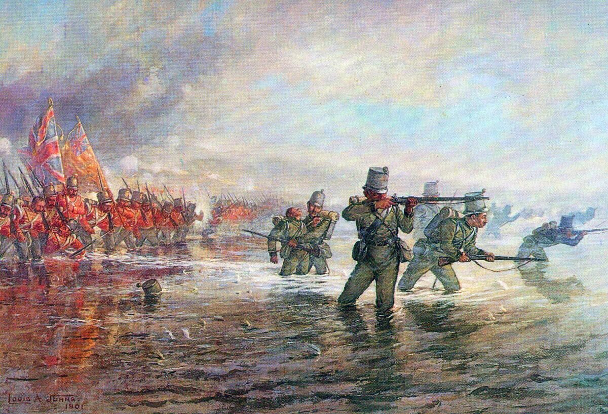 Battle river. Битва на реке Альме 1854.