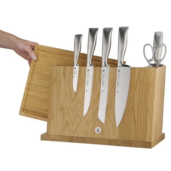 Подставка для ножей на кухню. Набор ножей wmf grand gourmet. подставка магнитная knife blocks. magnet bamboo knife holder. подставка под ножи 5 предметов cleaver knife.