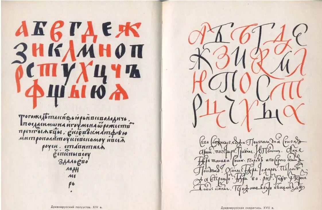 Древнерусский почерк