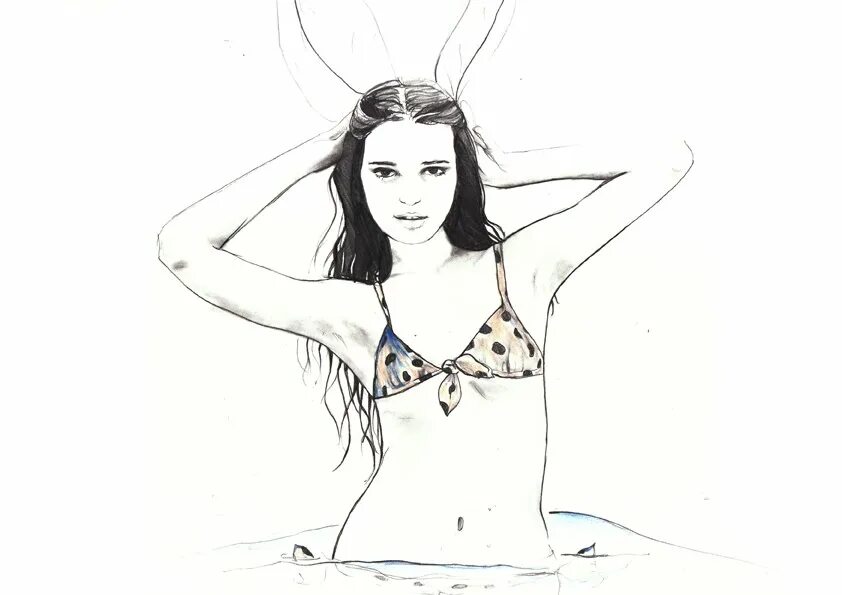 классные рисунки девушек. эскиз девушки d купальнике. девушка в купальнике зарисовка. девушка в бикини рисунок. девушки в купальниках карандашом.