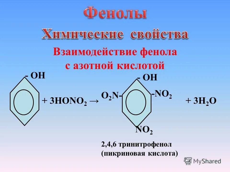 Тест 10 фенол